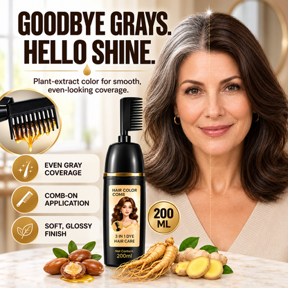 3-in-1 Hair Dye Comb HerbaColor™
