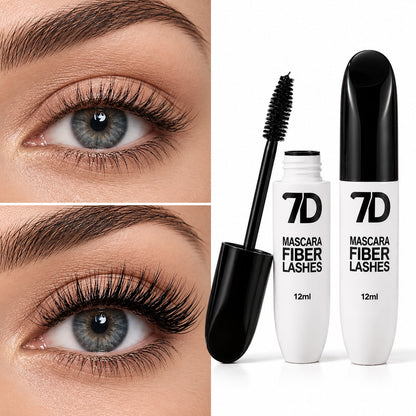 7D Silk Fiber Black Lengthening Mascara - Adult Beauty Makeup