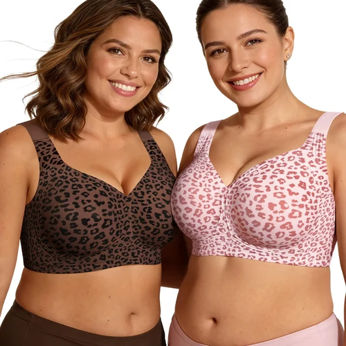 Women Jelly Bras Wirefree Full Coverage No Underwire Everyday Bras Comfortable Wireless Padded Tshirt Bra