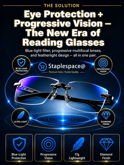 🔥 Buy 1, Get 1 FREE 🔥 Smart Auto-Focus Reading Glasses | Blue Light Filtering · All-Day Comfort & Clear Vision