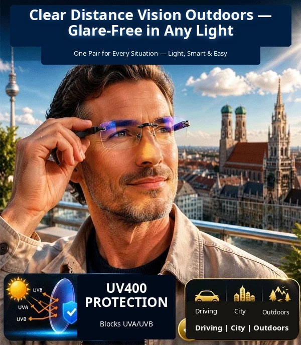 🔥 Buy 1, Get 1 FREE 🔥 Smart Auto-Focus Reading Glasses | Blue Light Filtering · All-Day Comfort & Clear Vision