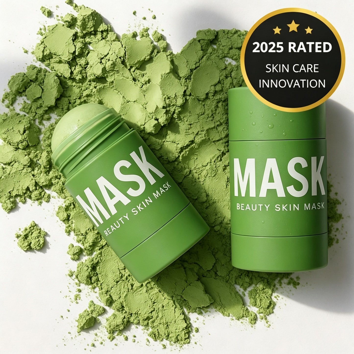 Cougex™ Green Tea Deep Cleanse Mask Stick – Pore Refining & Oil Control Clay Mask by Cougex