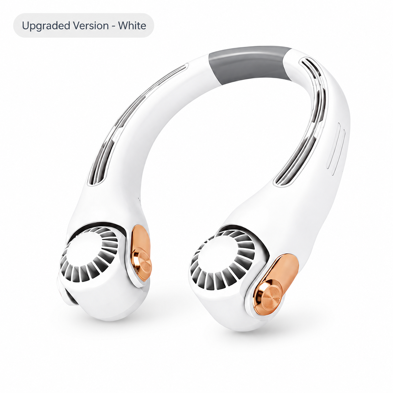 2026 Upgraded Neck Cooling Fan – Hands-Free, Ultra-Quiet & 360° Adjustable