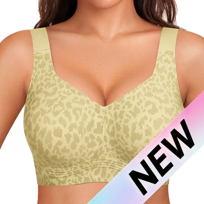 Women Jelly Bras Wirefree Full Coverage No Underwire Everyday Bras Comfortable Wireless Padded Tshirt Bra
