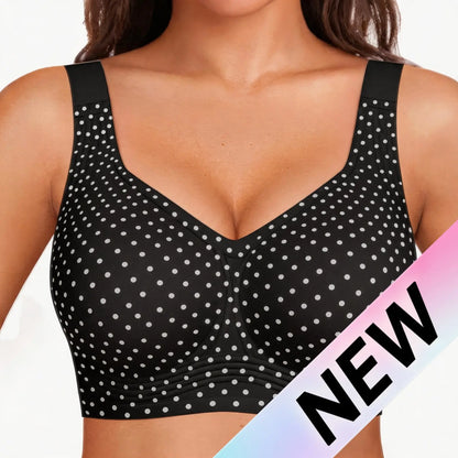 Women Jelly Bras Wirefree Full Coverage No Underwire Everyday Bras Comfortable Wireless Padded Tshirt Bra