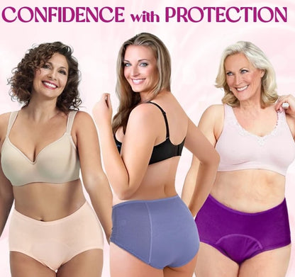 🌸Last Day-Complete Color Set & Each ONLY $5.33!!🎉2026 Best Seller High Waist Leak Proof Panties✨Butter-Soft & Stretchy🍃