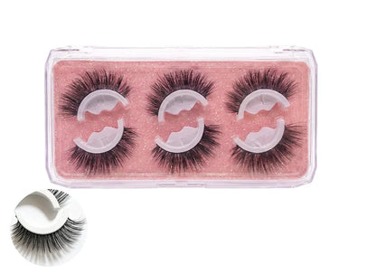 WATERPROOF ！SELF-ADHESIVE EYELASHES