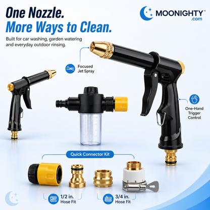 💪LAST DAY BUY 2 GET 1 FREE!!🏆High-Pressure Washer Spray Nozzle Set
