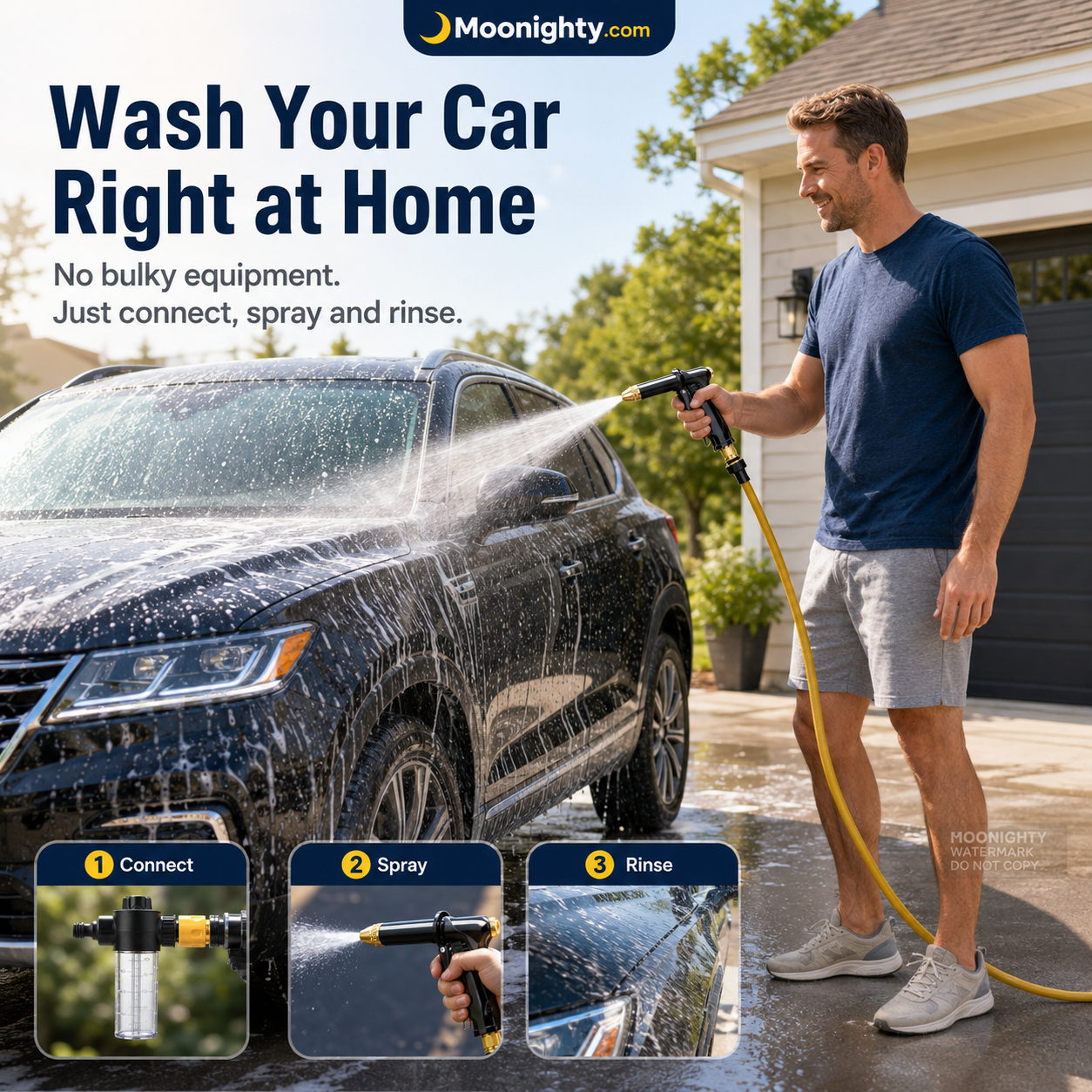 💪LAST DAY BUY 2 GET 1 FREE!!🏆High-Pressure Washer Spray Nozzle Set