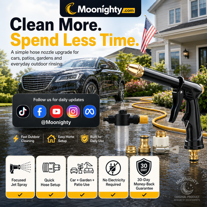 💪LAST DAY BUY 2 GET 1 FREE!!🏆High-Pressure Washer Spray Nozzle Set