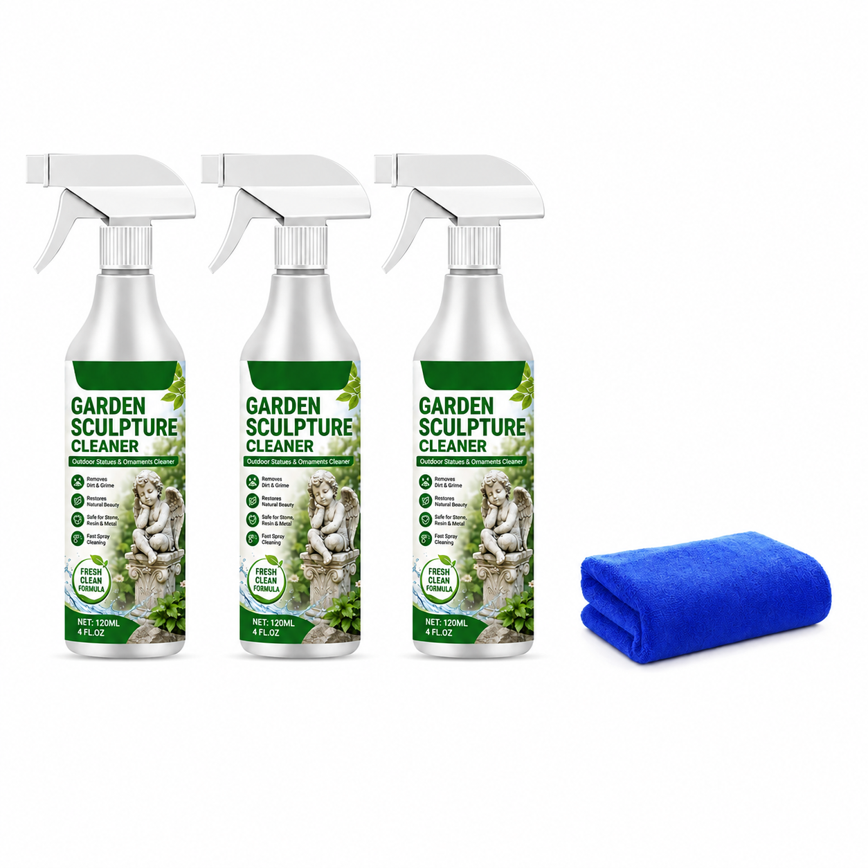 Powerful Garden Statue Cleaning Spray