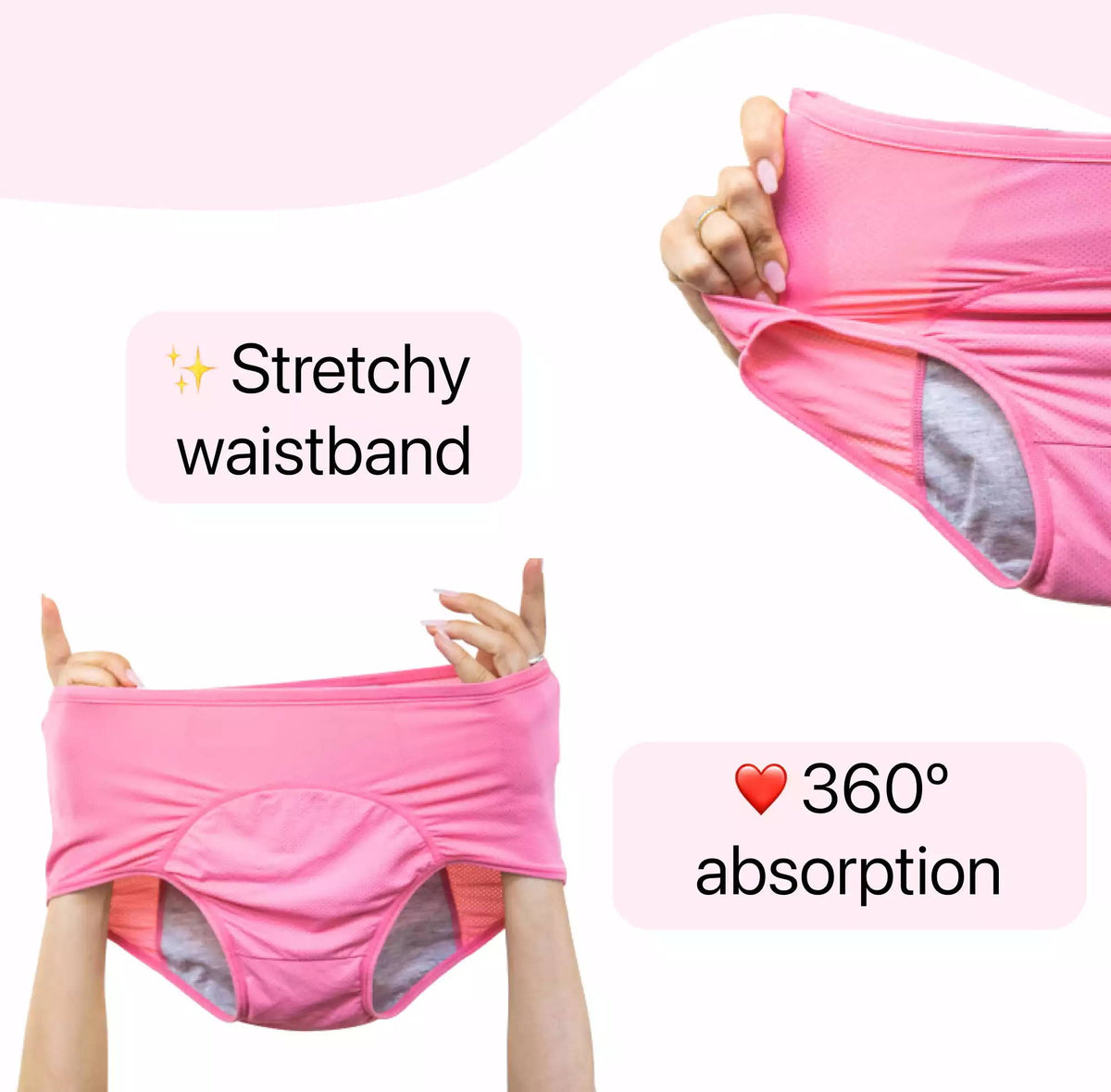 🌸Last Day-Complete Color Set & Each ONLY $5.33!!🎉2026 Best Seller High Waist Leak Proof Panties✨Butter-Soft & Stretchy🍃