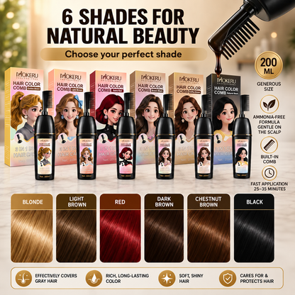 3-in-1 Hair Dye Comb HerbaColor™