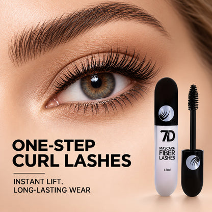 7D Silk Fiber Black Lengthening Mascara - Adult Beauty Makeup