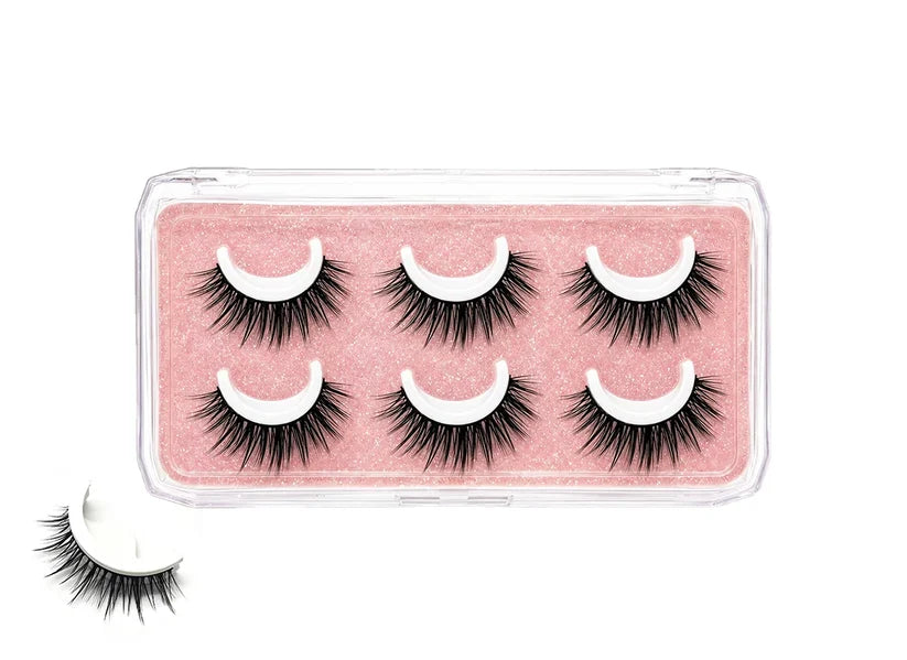 WATERPROOF ！SELF-ADHESIVE EYELASHES