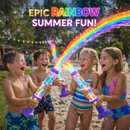 🔥LAST DAY 50% OFF🌈Glowing Rainbow LED Water Blaster