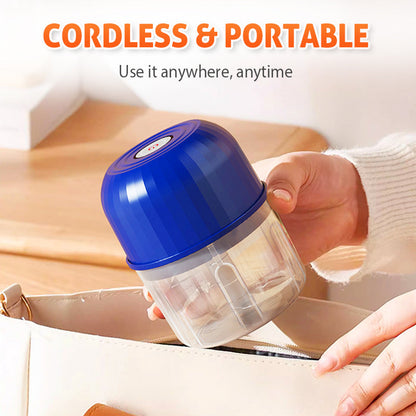 🥳 HOT SALE🥳50K+ SOLD!💥50% OFF!Wireless Efficient Electric Mini Food Chopper