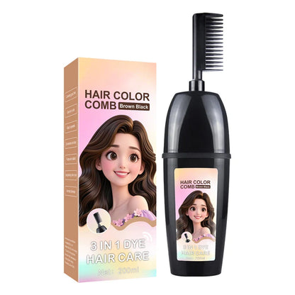 3-in-1 Hair Dye Comb HerbaColor™