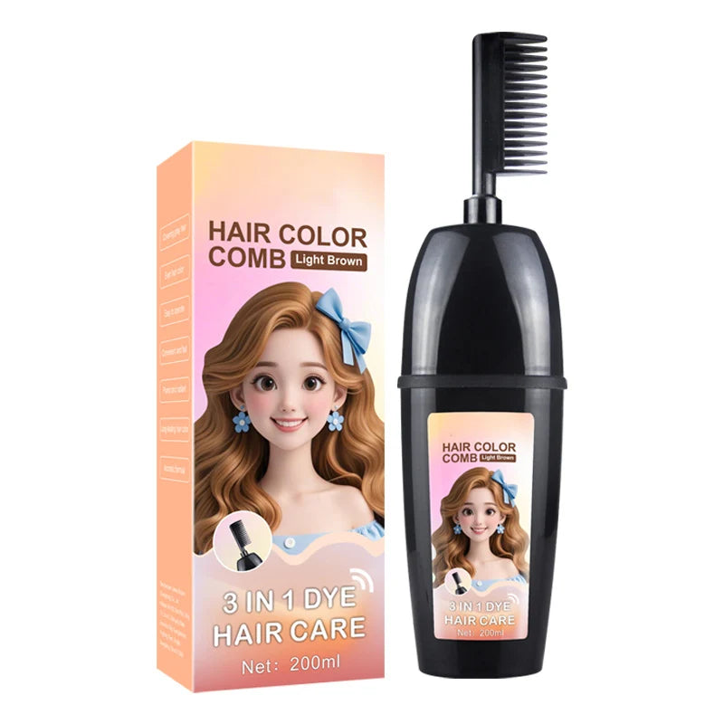 3-in-1 Hair Dye Comb HerbaColor™