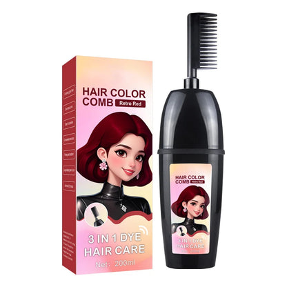 3-in-1 Hair Dye Comb HerbaColor™
