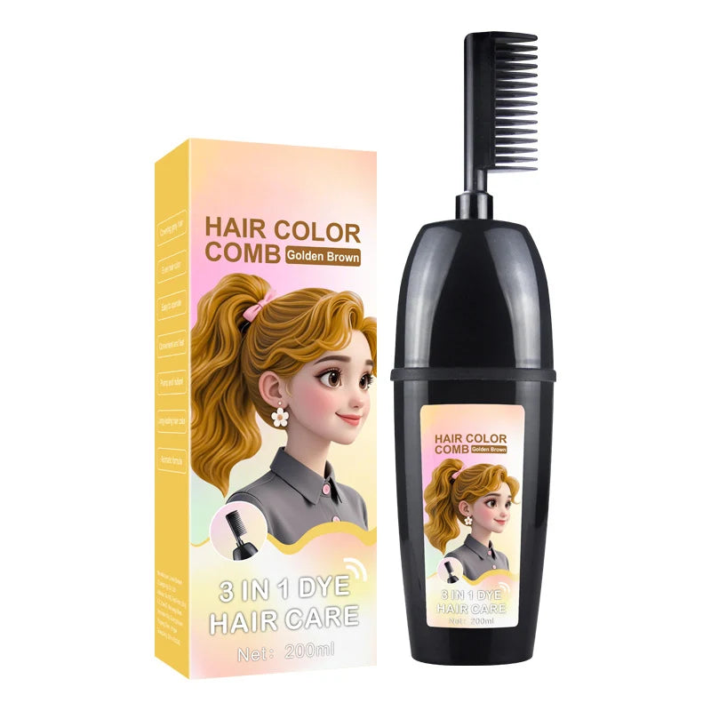3-in-1 Hair Dye Comb HerbaColor™