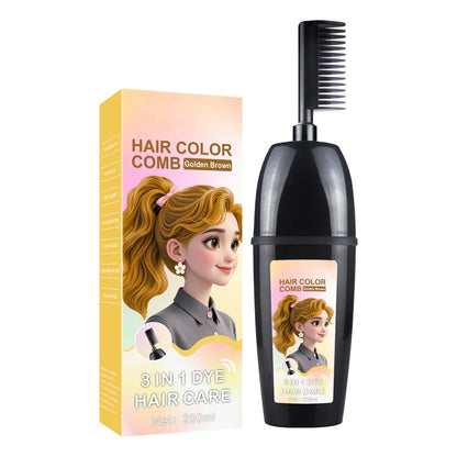 3-in-1 Hair Dye Comb HerbaColor™