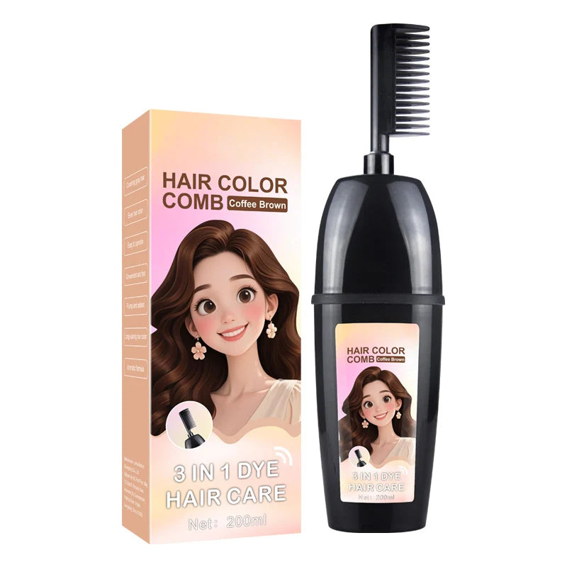 3-in-1 Hair Dye Comb HerbaColor™