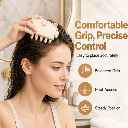 🔥 50% OFF | Cordless Heated Hair Root Volumizing Clip – Portable Styling Tool for Fine and Soft Hair