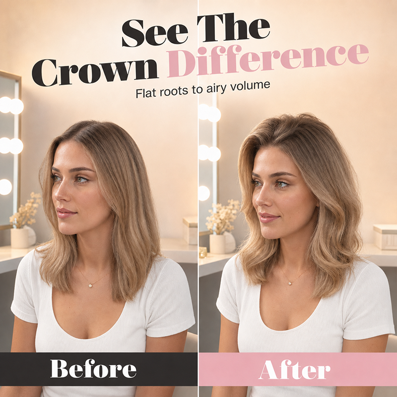 🔥 50% OFF | Cordless Heated Hair Root Volumizing Clip – Instant Root Lift & Volume