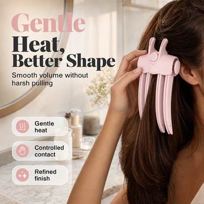 🔥 50% OFF | Cordless Heated Hair Root Volumizing Clip – Instant Root Lift & Volume