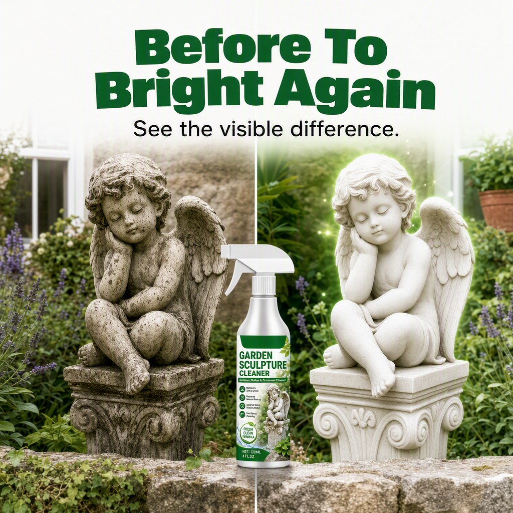 Powerful Garden Statue Cleaning Spray