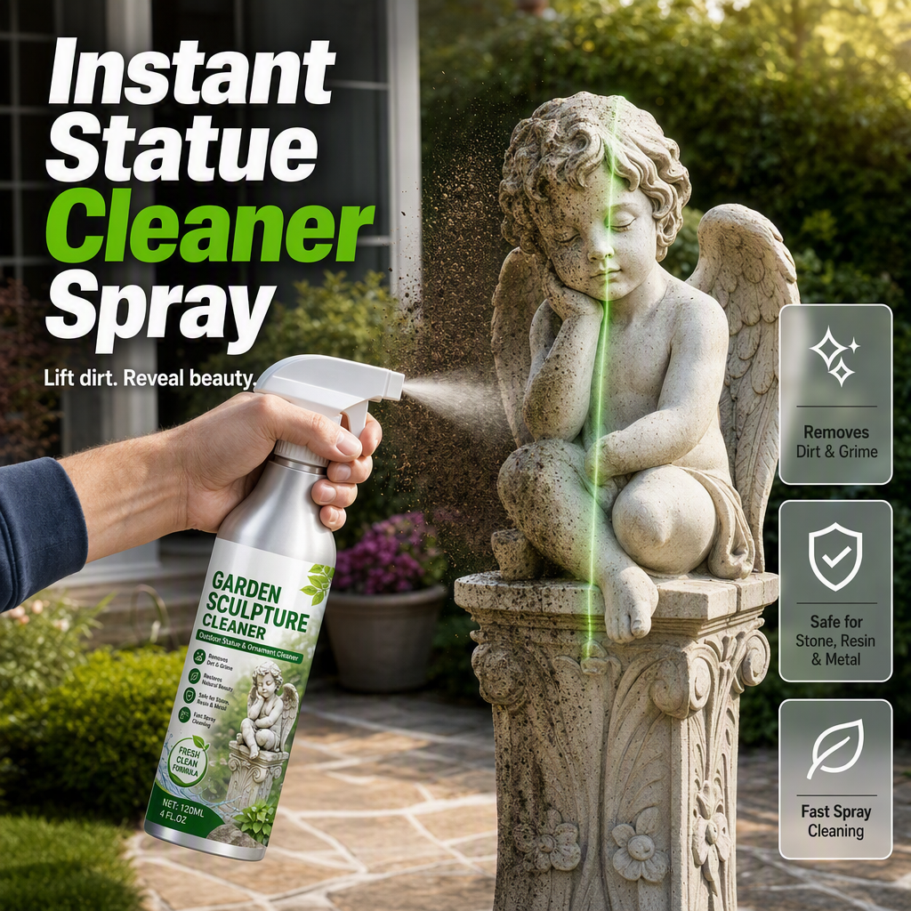 Powerful Garden Statue Cleaning Spray