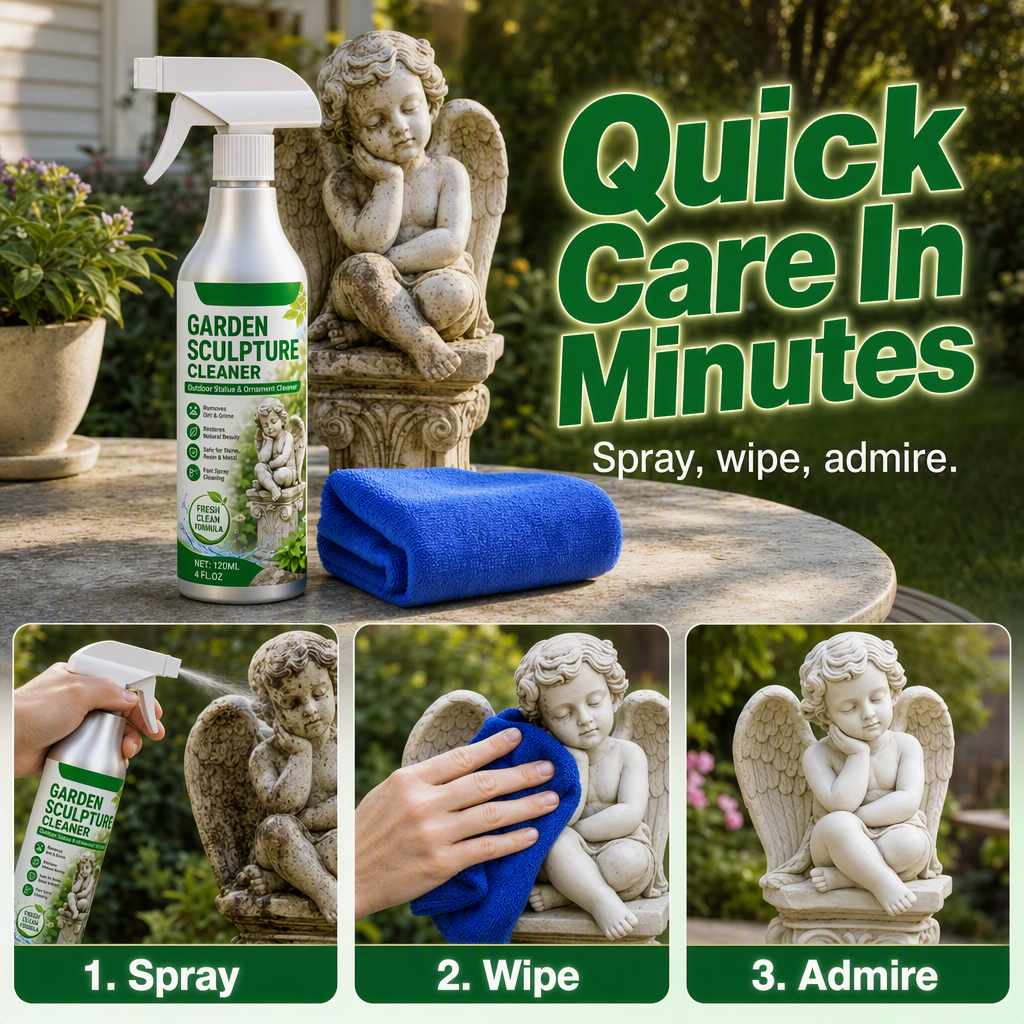 Powerful Garden Statue Cleaning Spray