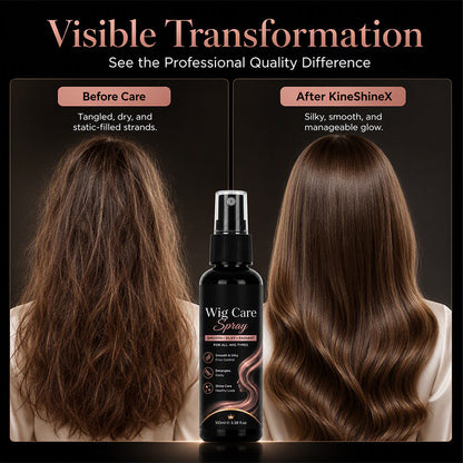 💇 Lightweight Wig Spray for Softness, Shine & Easy Styling